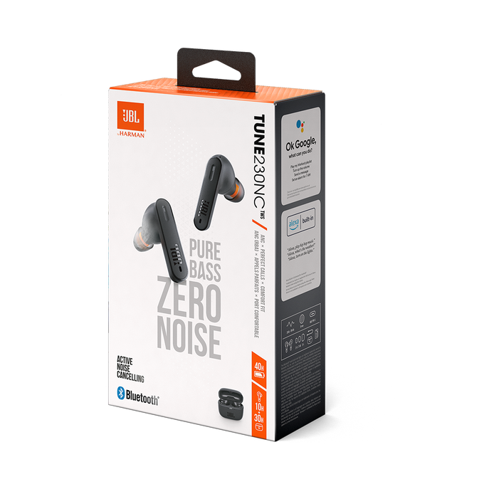 JBL Tune 230NC TWS - Black - True wireless noise cancelling earbuds - Detailshot 10 image number null